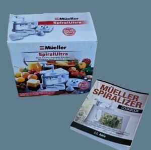 *Mueller Spiral Ultra 4-Blade Spiralizer, 8 in 1 Spiral Slicer, Citrus Juicer